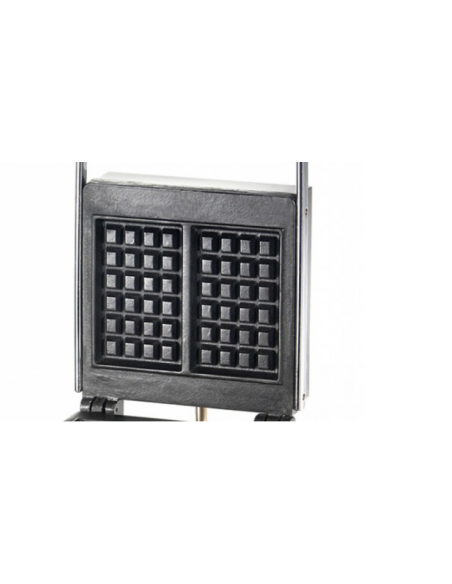 Piastra Waffle Belga Dimensioni Waffel 16x10 cm - WF1