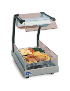 Piano Caldo Vetroceramica con Lampade Infrarossi  per alimenti