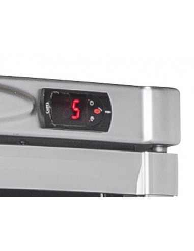Frigo per Vino Verticale Porta Vetro Termostato Digitale - TWS400