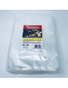 Sacchetti Goffrati Sottovuoto 105 Micron Dimensioni 25x35 cm 100pz