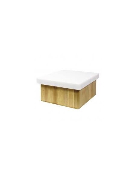 Copriceppo Bianco - Dim: 60x60x25H cm - KCP2504