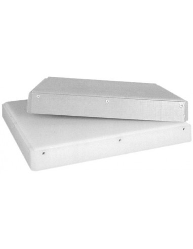 Copriceppo Bianco - Dim: 60x60x25H cm - KCP2504