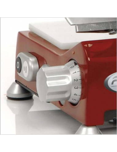 Affettatrice a Gravità Rossa Lega Alluminio Lama 275 mm - 275ROSSA