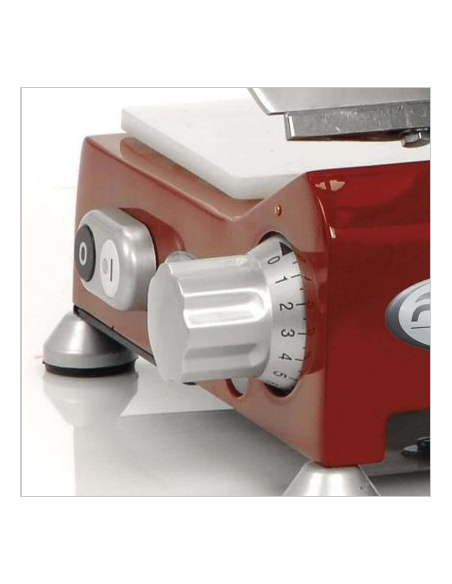 Affettatrice a Gravità Rossa Lega Alluminio Lama 275 mm - 275ROSSA