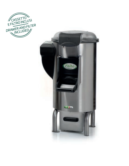 Pelapatate con Supporto Capacità 18 Kg Produzione 500 Kg-h - FP102