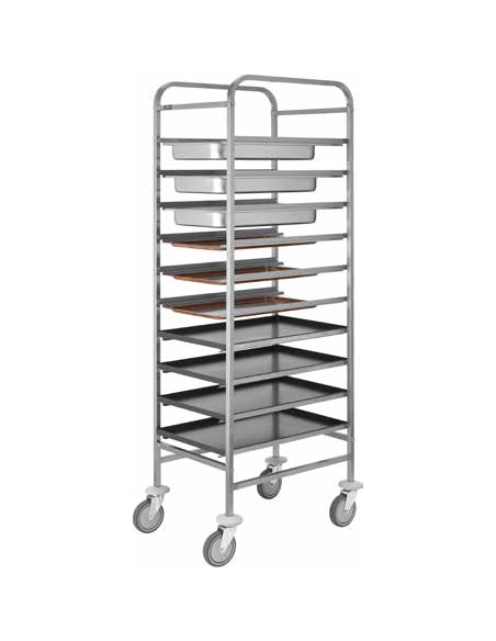 Carrello Portateglie Capacità 10 GN1/1 Teglie 60x40 - CA1650