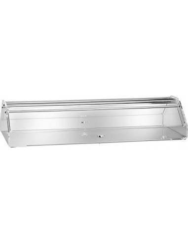 Vetrina Neutra - Struttura Plexiglass - Dim: 85x35x18h cm - VBE85