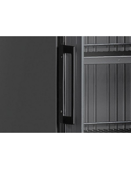 Frigorifero Bibite Nero con Porta Vetro 350 Lt - TKG390CB