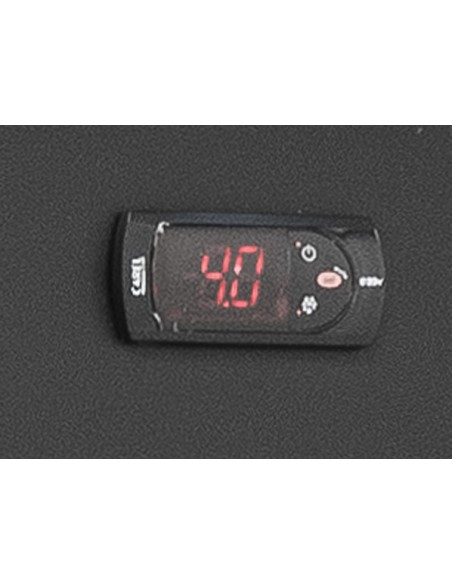 Frigorifero Bevande Verticale Nero Led Giallo - 372 Lt - TKG408CB