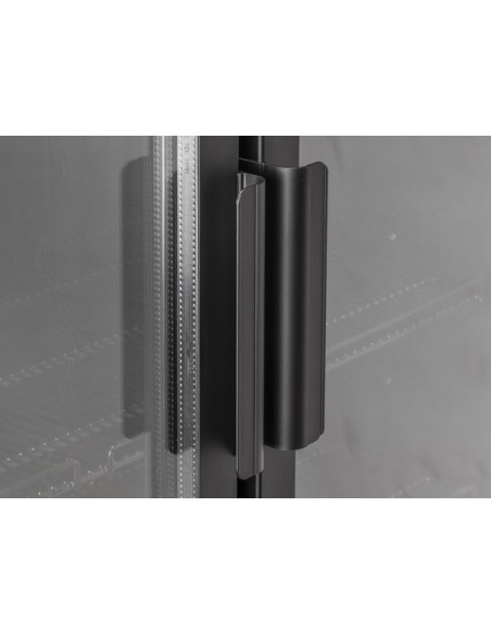 Frigorifero Bibite Nero Doppia Porta Led Giallo - 1200Lt - TKG1000CB