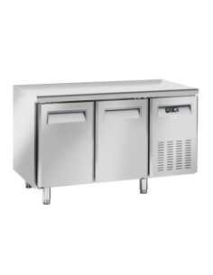 Bancone Refrigerato Acciaio - Ventilato GN 1/1 - 2 Porte - QR2100