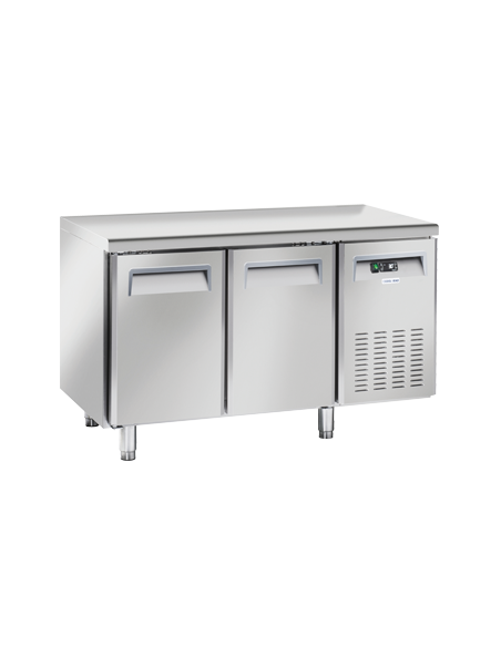 Banco Refrigerato Acciaio Ventilato GN 1/1 - 2 Porte - QR2100