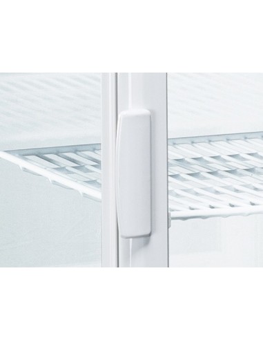 Vetrina Refrigerata Verticale Bianca 4 Lati - Capacità 235 Lt - RC235