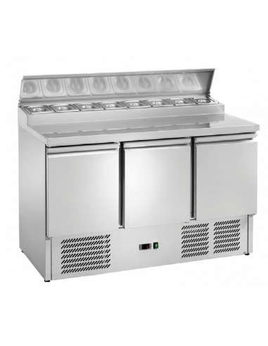 Saladette Refrigerata - Capacità 8 x GN1/6 - AK340S