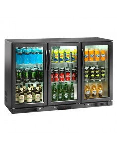 Frigo Bevande Retrobanco Orizzontale 3 Porte Battenti - AK291BB