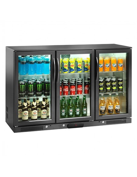 Frigo Bevande Retrobanco Orizzontale 3 Porte Battenti - AK291BB