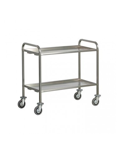 Carrello Inox per Materiale Pesante - cm 92x67x98 - CA1392P