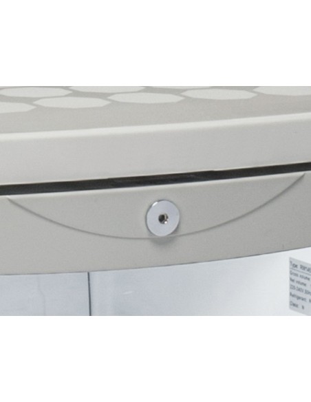 Frigorifero per Bibite Bianco con Serratura - RCF85