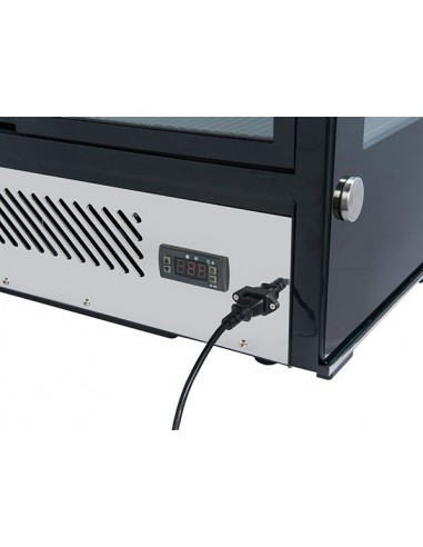 Vetrina Refrigerata da Banco Nera Capacità 100 Lt - RC100B