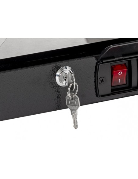 Frigorifero Bevande Retro Banco - 1 Porta Battente Inox - BBA148