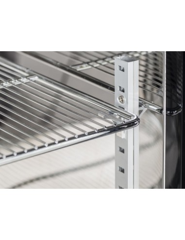 Frigorifero Bevande Retro Banco - 1 Porta Battente Inox - BBA148