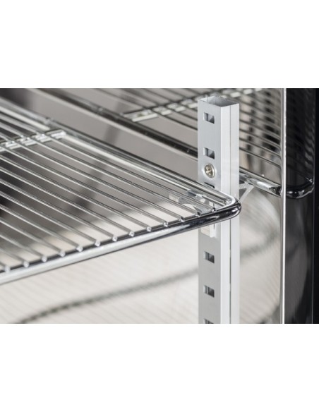 Frigorifero Bevande Retro Banco - 1 Porta Battente Inox - BBA148