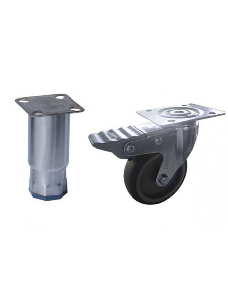 Banco Refrigerato Acciaio GN 2 Porte Vetro - QRG2100