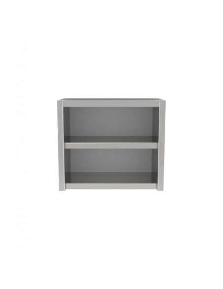 Pensile Inox a Giorno - Ripiano Intermedio - cm 130x40x80h - PGE13/8