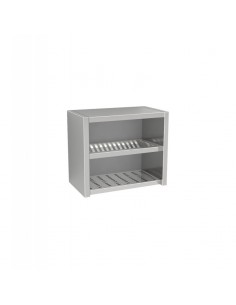 Pensile Inox - Base Asolata - Scolapiatti - cm 100x40x80h - PGE10/8S