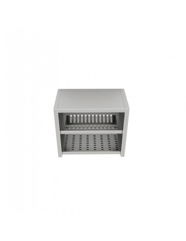 Pensile Inox - Base Asolata - Scolapiatti - cm 140x40x80h - PGE14/8S