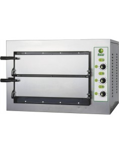 Forno Elettrico per Pizza Meccanico 3 Termostati Porta Cieca - MINI