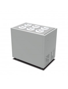 Banco Gelato Carapine Capacità 6 Carapine e Riserva - COMBI6C