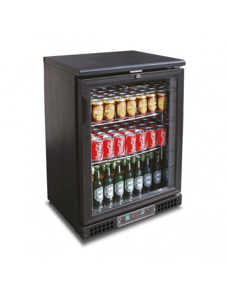 Frigorifero Bevande Nero Sotto Banco - Porta Battente - PUB150