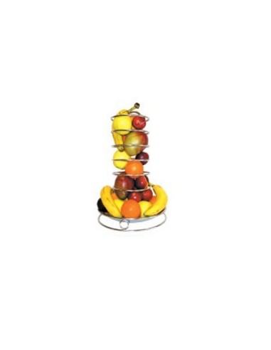 Porta Frutta per Tavolo Buffet - Altezza 48 cm - Diametro 32 cm