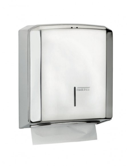 Dispenser Salviette Carta Piegate - 400-600 Pz - Inox Lucido - DT2106C