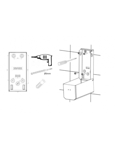 Dispenser Automatico Sapone Liquido - Inox Satinato - DJ0037ACS