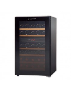 Cantinetta Vino Doppia Temperatura Porta Vetro Fumè Anti UV