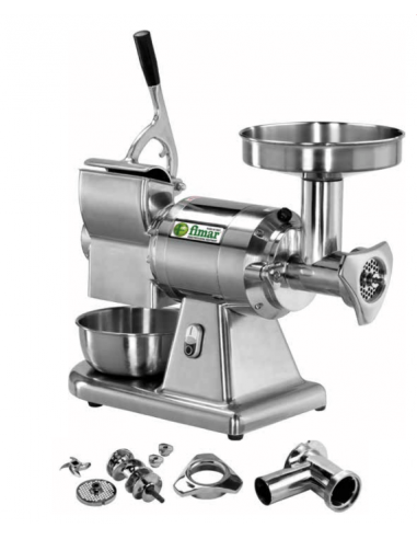 Tritacarne-Grattugia Trifase - Gruppo Macinazione Inox Removibile - 22AE