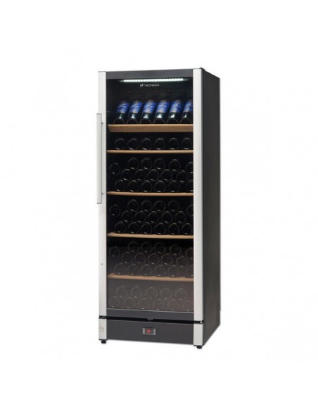 Frigorifero Vino Verticale Porta Vetro Fumè WINE155BLACK