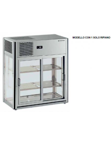 Vetrina Espositiva Refrigerata da Banco - LINUS100