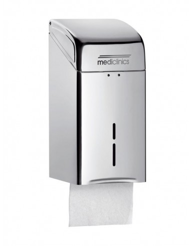 Dispenser Carta Igienica - Capacità 600 Foglietti - Inox Satinato - DTH100CS