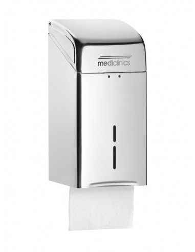 Dispenser Carta Igienica 400 Strappi - Acciaio Inox Lucido - DTH100C