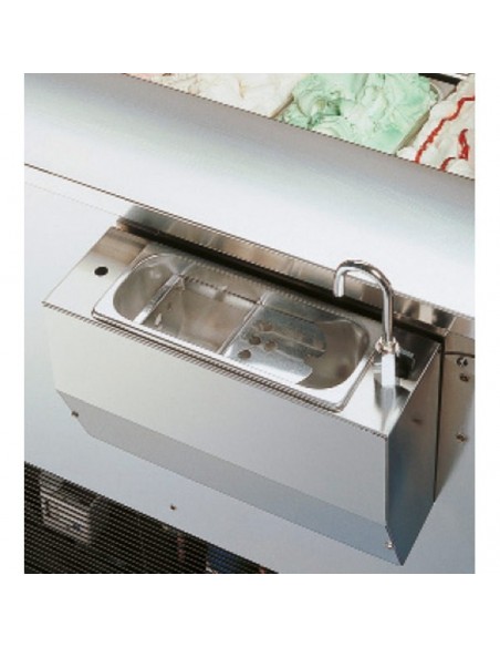 Banco Gelato 8 Vaschette con Riserva Dimensione 1548x615x1296 mm