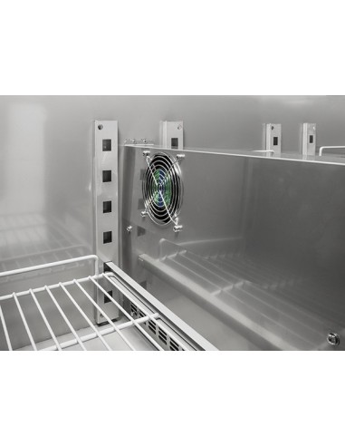 Saladette Freezer GN 1/1 con Top Acciaio Inox 3 Porte - CNX93V
