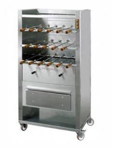 Churrasco a Carbonella - 3 Piani - 17 Spade Inox - CHURRASCO CM17C