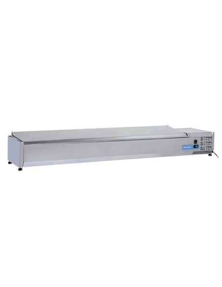 Vetrina Refrigerata Porta Ingredienti Capacità 6GN 1/3 - VRX14/38S/S