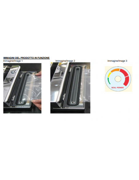 Macchina Sottovuoto Automatica Barra Saldante 43 Cm - 9714NEL