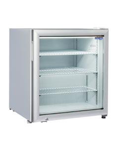 Congelatore da Banco Inox Bianco 90Lt Dimensione 610x540x685h  mm