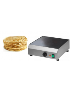 Piastra Vetroceramica per Riscaldare Crepes 42x42x11h - CRE42V