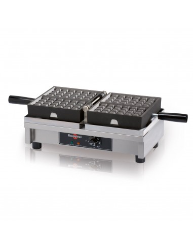 Piastra per Waffle Tipo Bruxelles da 182x113x28 mm - WECABA